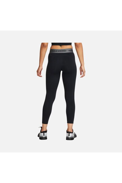 Nike Nike Pro Dri-Fit Mid-Rise 7/8 Graphic Training Kadın Tayt undefined