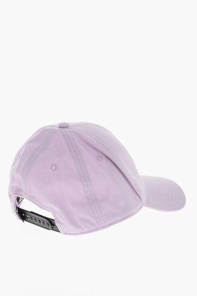 Diesel Solid Color Corry-Gum Cap With Contrasting Logo Patch