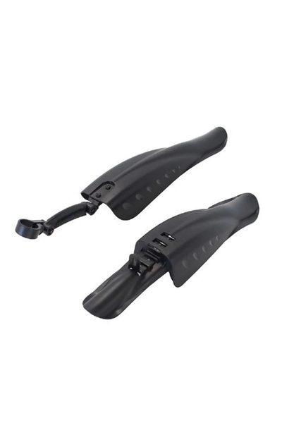 Genel Markalar BİSİKLET SPOR ÇAMURLUK MTB İÇİN ÖN-ARKA APARATLI PLASTİK SİYAH...