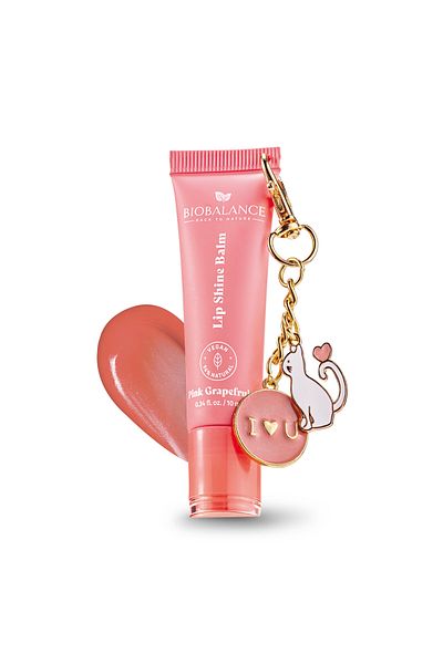 probio balance Lip balm with glossy effect, Pink Grapefruit, BioBalance, 10 ml
