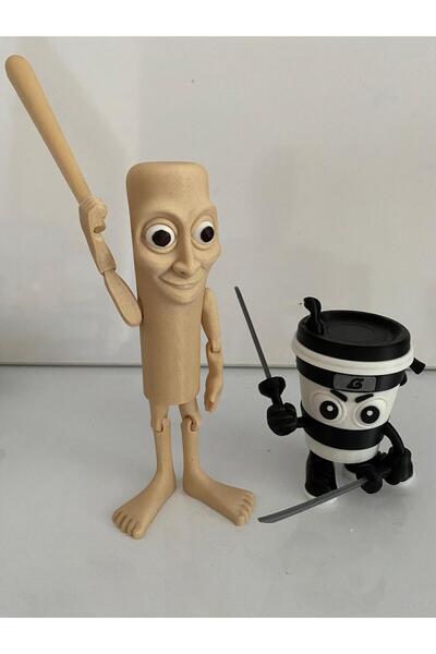 smilechild مجموعة ألعاب شخصيات تونغ تونغ تونغ الصباح والكابتشينو أساسينو كبير...