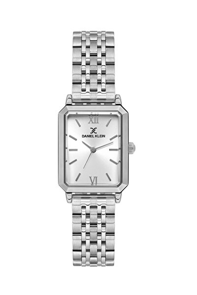 Daniel Klein Dikdörtgen Kasa Vintage Model Kadın Metal Kordon Kol Saati