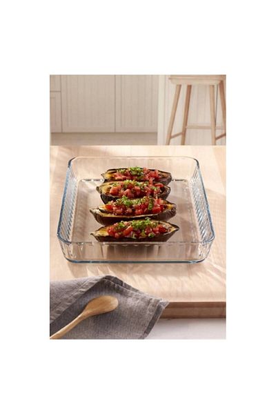 Paşabahçe Rectangular Pyrex Tray