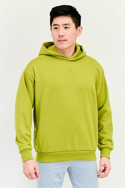 adidas Men Sportswear Fit Long Sleeve Basketball Sweatshirt, Olive