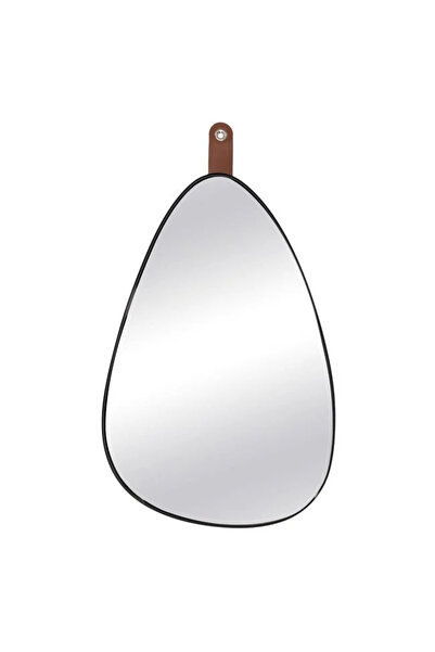 OEM Oglinda Perete Picatura Neagra 60x40cm