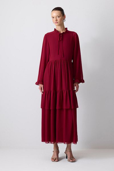 Touché Privé Tight Chiffon Dress