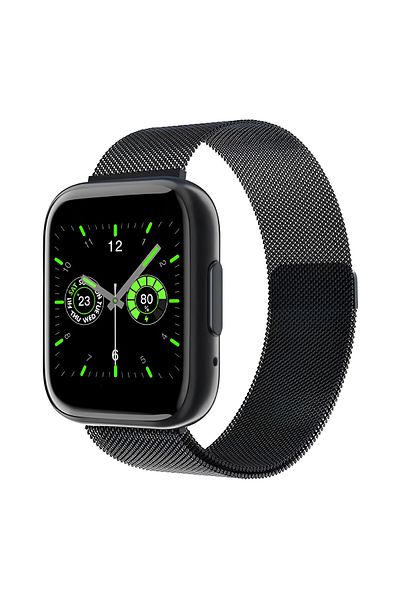 ideal STORE IdealStore TimeS Collection Smartwatch, 1.55 inch Touch Screen, Bluetooth Call Answering, Not
