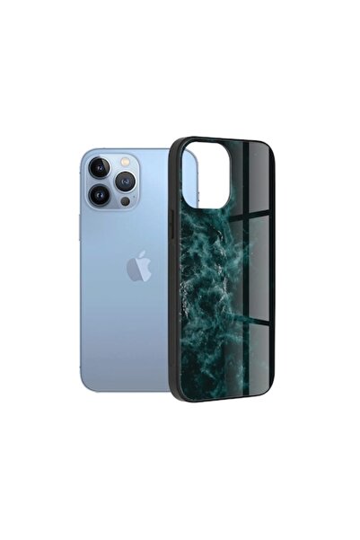 Techsuit Carcasă Glaze compatibilă cu Apple iPhone 13 Pro Max - Nebuloasă alb...
