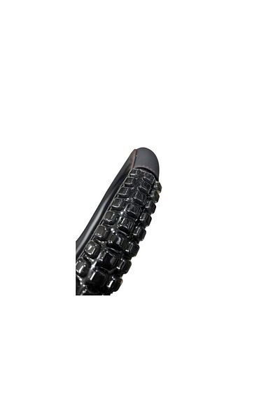 ideal STORE Husa Volan Imitatie Piele si Insertie Masaj idealStore, Marime M 38CM, Culoare Negru, Compatibila cu