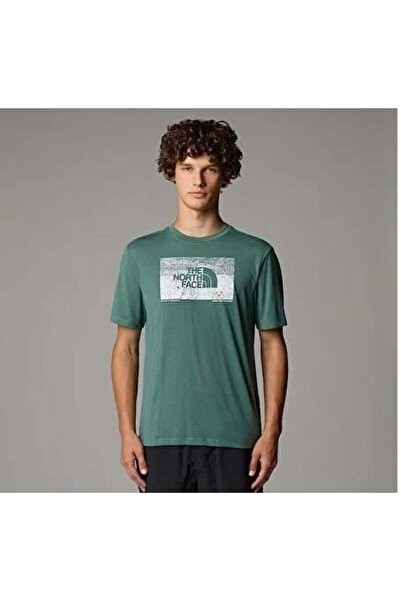 THE NORTH FACE M Foundation Ανδρικό T-Shirt με Αφηρημένο Γραφικό Σχέδιο NF0A8...