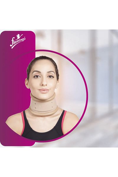 Flamingo Hard Collar Medium (M)