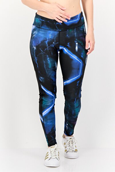 Reebok بنطال رياضي نسائي للتدريب، متعدد الألوان