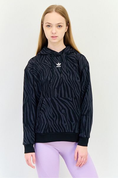 adidas Women Sportswear Fit Long Sleeve Hoodie, Multicolor