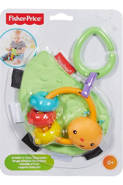 FISHER PRICE Rattle toy, Caterpillar