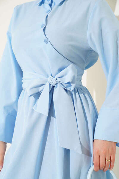 SHİROSA φόρεμα με λεπτομέρεια φιόγκου