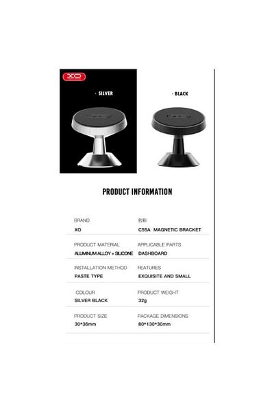 ideal STORE Suport Telefon Magnetic PREMIUM idealSTORE, Universal, Rezistent