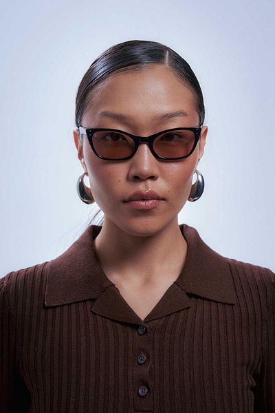 Bilge Karga Mavri Black Brown Sunglasses