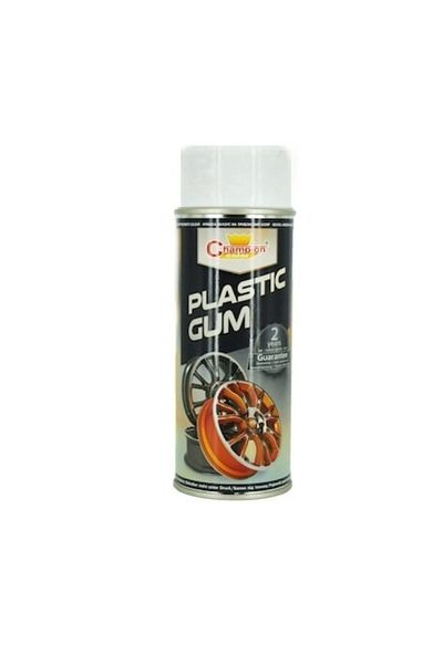 ideal STORE Spray vopsea Cauciucata CHAMPION idealSTORE, Profesional, culoare Alb, Aderenta Excelenta, Universal