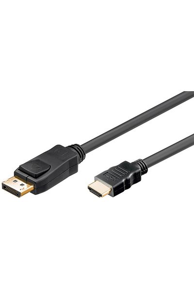 Lanberg Cablu DisplayPort la HDMI, lungime 1m, Lanberg, unidirectional, rezolutie FHD