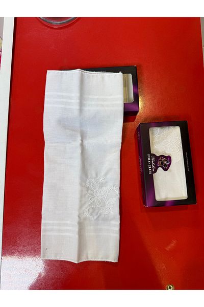 POLO CLUB 878 Women's 2 Pieces Cotton Dowry Handkerchiefs