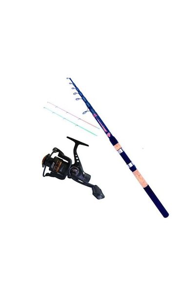 prokarpfishig Set lanseta feeder tele 3.9m si mulineta XP30R