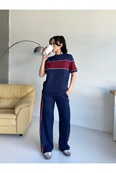 badibadii Color Blocked Oversize Double Set