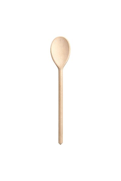 HIC 12-Inch FSC-Certified Beechwood Cooking Spoon – Lightweight, Non-Stick Safe, Beige