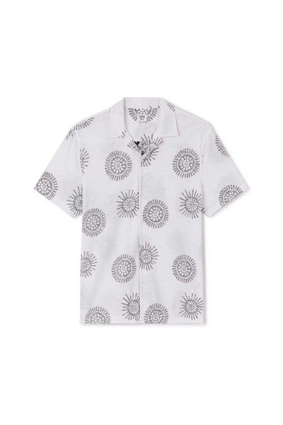 MASTIFF Patterned Short Sleeve Shirt