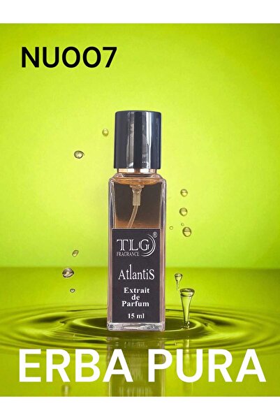 TLG TLGNU007e015 Erba Pura Niche Extrait Unisex Parfüm, 15 ml (Cep Boyu)