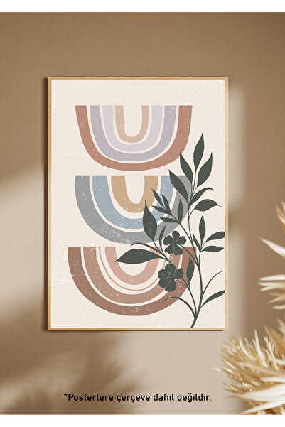 One Little Happiness Αφίσα σε στυλ Bohemian Αισθητική αφίσα τοίχου, αφίσα χωρ...