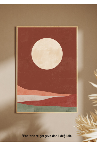 One Little Happiness Αφίσα σε στυλ Bohemian Αισθητική αφίσα τοίχου, αφίσα χωρ...