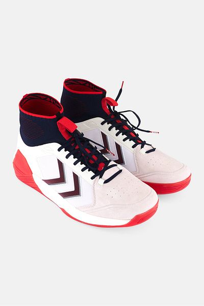 hummel Men Algiz Mid Lace Up Basketball Shoes, Multicolor