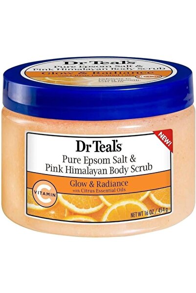 Dr Teals مقشر الجسم بملح إبسوم من دكتور تيلز بفيتامين سي 454 جرام