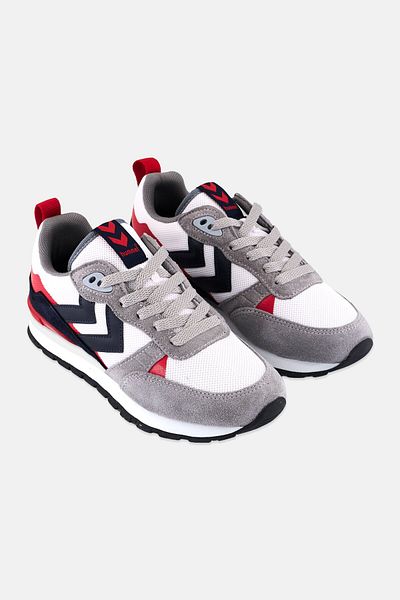 hummel Kids Boy Lace Up Outdoor Shoes, Grey