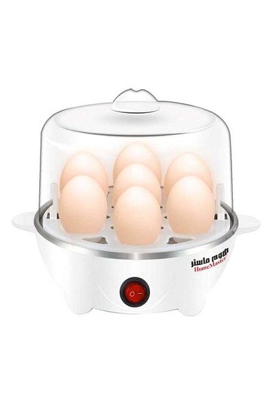HOME MASTER Egg Cooker Boiled 7 Sections - White