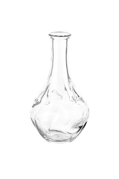 IKEA Vıljestark Glass Vase, Glass, 17cm