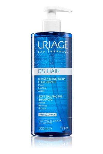 Uriage Șampon Uriage DS pentru reechilibrarea părului cu apă termală, 500 ml