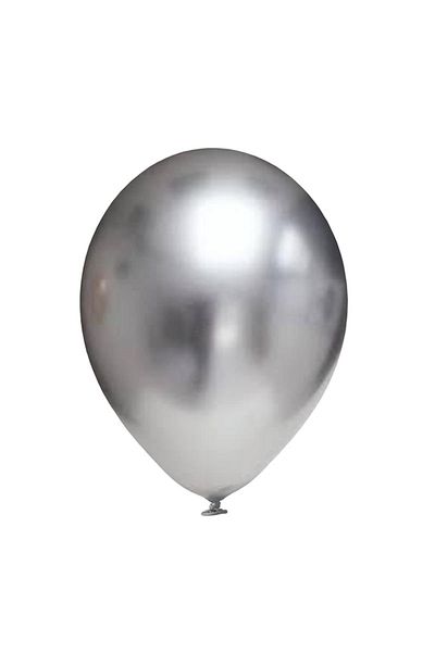 zola Set of 5 balloons, for children, different colours, metallic, 30 cm