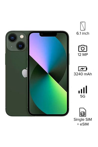 Apple iPhone 13 128GB Green 5G With FaceTime - International version