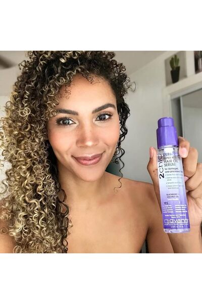 Giovanni Super Potion 2.75 Fl Oz Hair Serum for Colored Hair - Moisturizing, Color-Safe, Frizz Contr