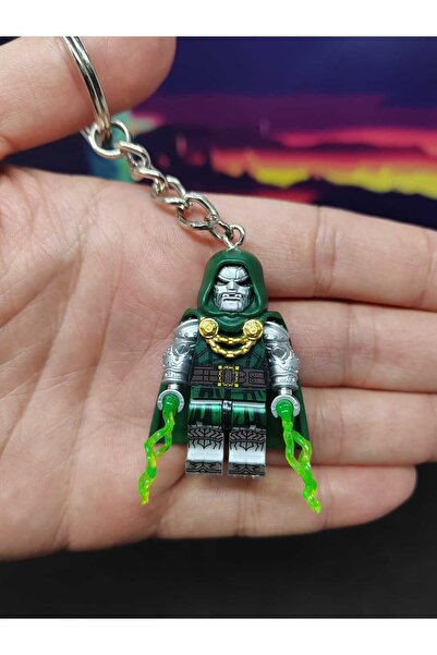 myminitoys هدية شخصية صغيرة سلسلة المفاتيح البطل الخارق فيكتور فون د.