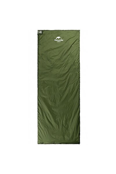 Naturehike LW180 كيس نوم صغير لون أخضر مقاس M سحاب يسار
