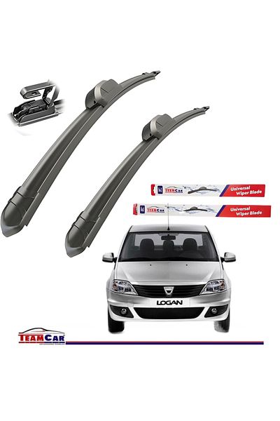 TEAMCAR Ștergătoare ® Dacia Logan I (2004–2012) – Flat - Set Față