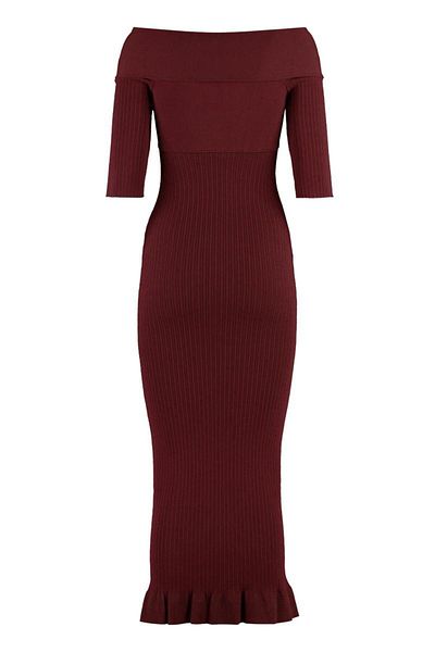 Philosophy Philosophy Di Lorenzo Serafini Ribbed Knit Midi Dress