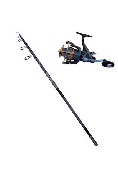 prokarpfishig Pachet lanseta crap din carbon Diamant alb Splendid 3.9 m si mu...