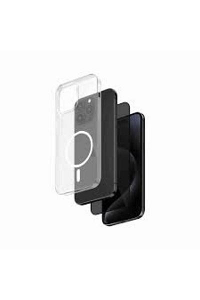 Smart جراب Smartix Premium MagSafe الشفاف لجهاز iPhone 15 Pro
