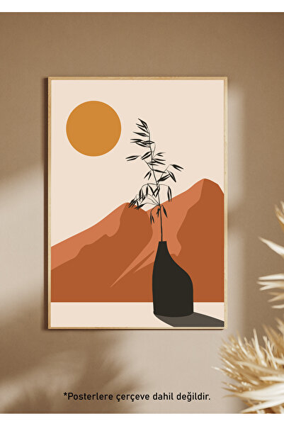 One Little Happiness Αφίσα σε στυλ Bohemian Αισθητική αφίσα τοίχου, αφίσα χωρ...