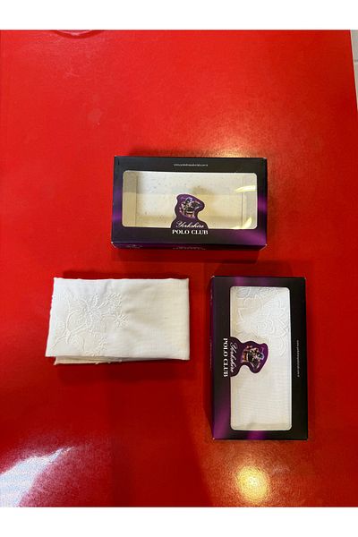 POLO CLUB 878 Women's 2 Pieces Cotton Dowry Handkerchiefs