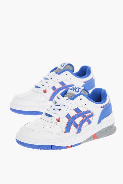 Asics Contrasting Detail Illusion Leather Sneakers