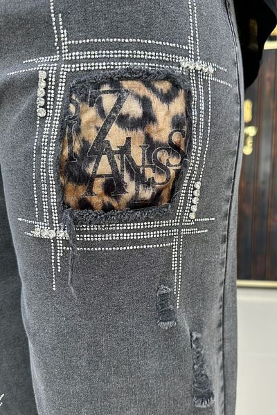 GÖKSEL Leo Stone Pants Large Size